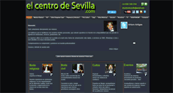 Desktop Screenshot of elcentrodesevilla.com